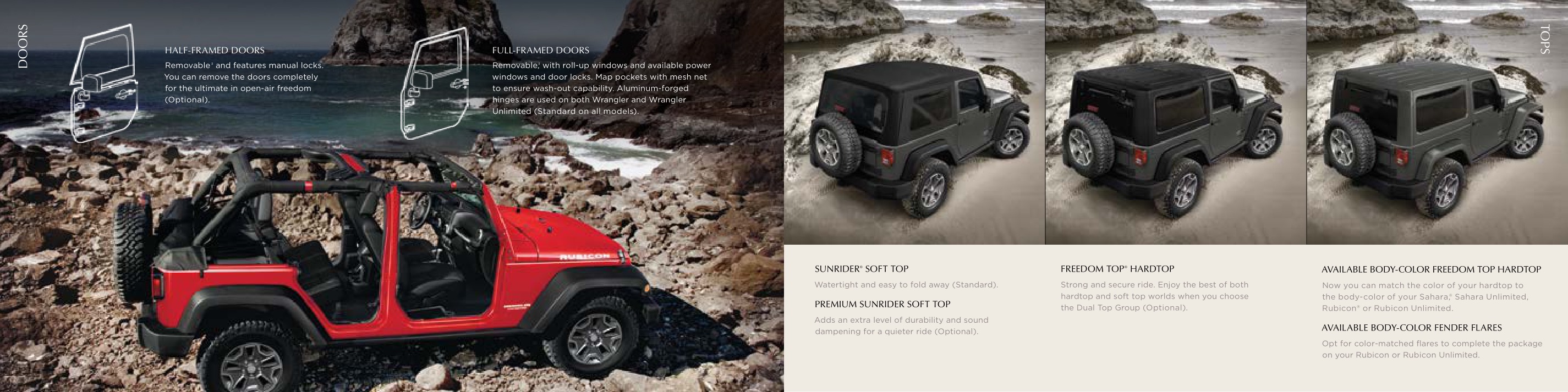 2014 Jeep Wrangler Specifications Page 7